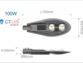 Đèn đường Led 100W có ưu điểm gì?